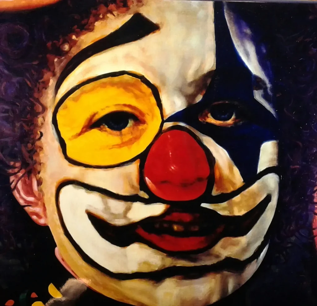 Pintura María Óleo sobre lenzo do artista Xosé Lois Carreira