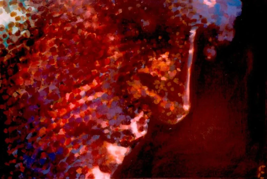 Pintura Nexus VI- Serie II Óleo sobre lenzo do artista Xosé Lois Carreira