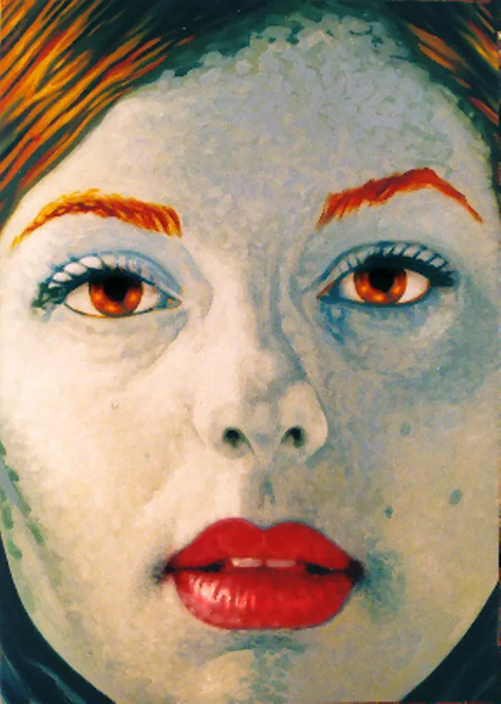 Pintura Soño dunha noite de verán Óleo sobre lenzo do artista Xosé Lois Carreira